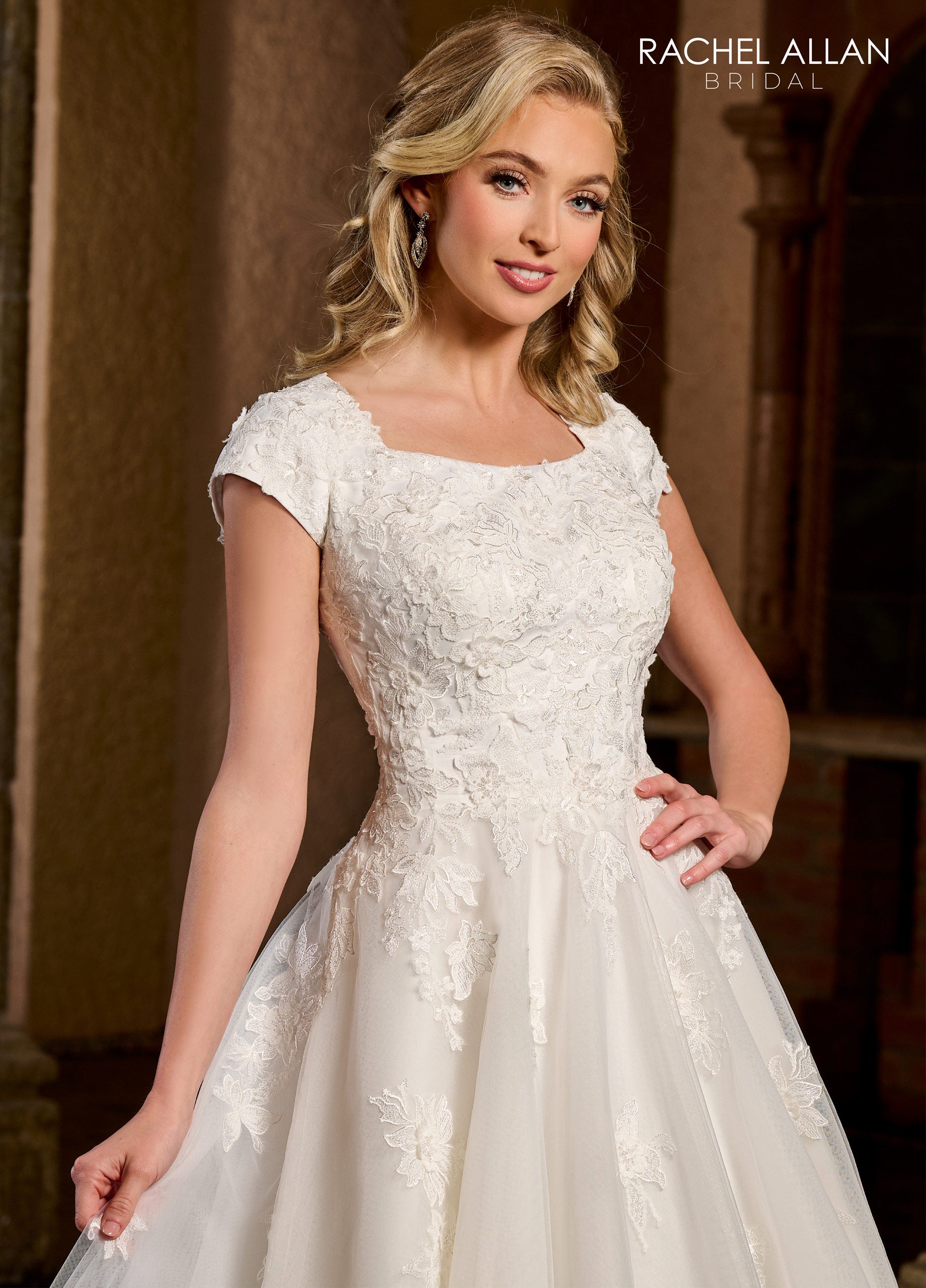 RB2165 Modest Wedding Dress