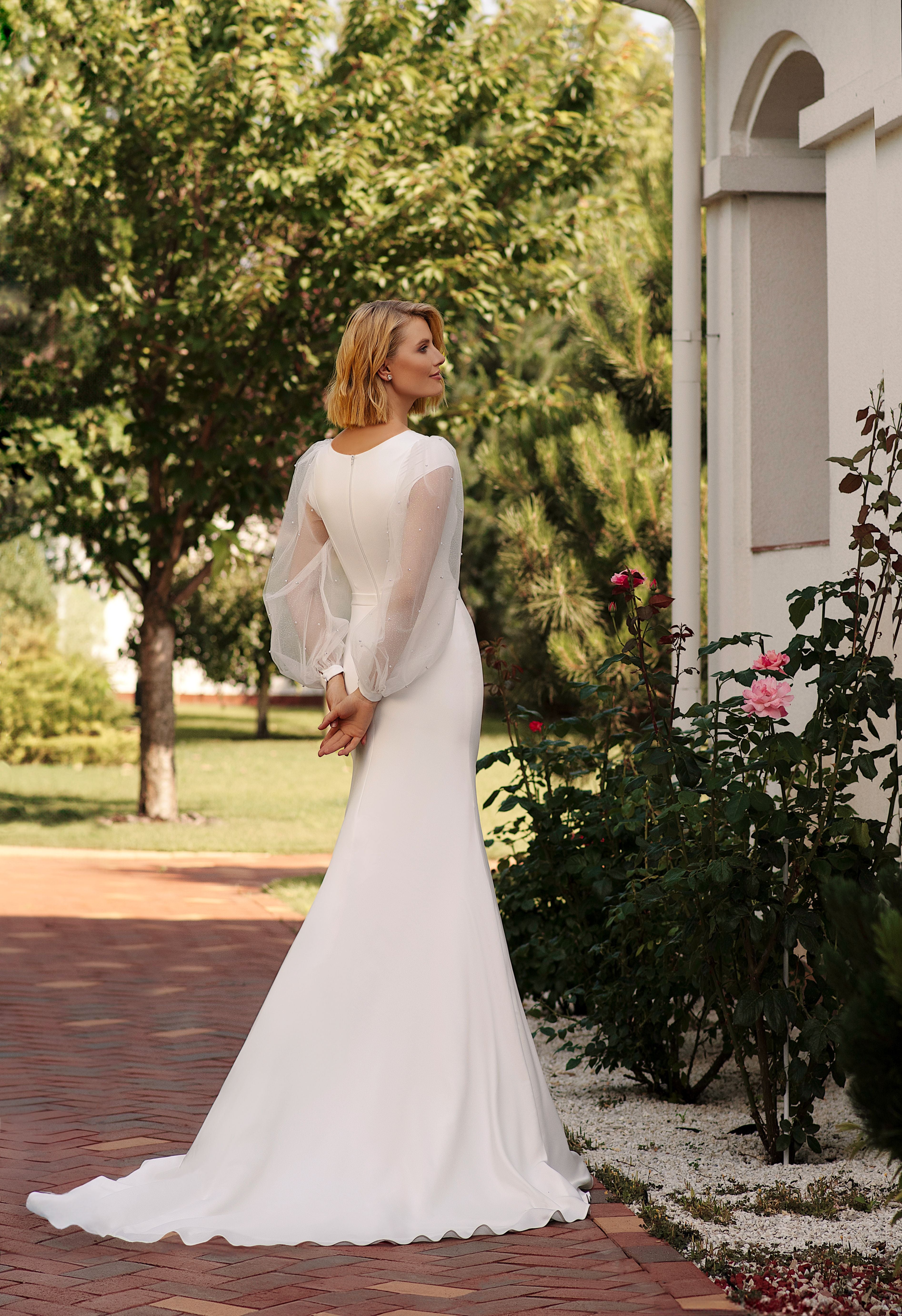 8307 Modest Wedding Dress