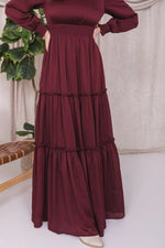 Anastasia Modest Maxi in Zinfandel