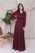 Anastasia Modest Maxi in Zinfandel