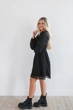 Daphne Modest Dress in Black