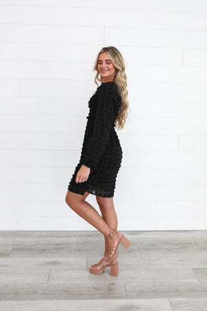 Daphne Modest Dress in Black