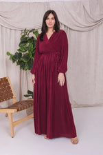 Marilyn Modest Maxi in Holly Berry