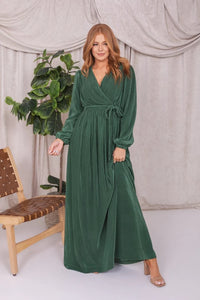 Marilyn Modest Maxi in Mistletoe