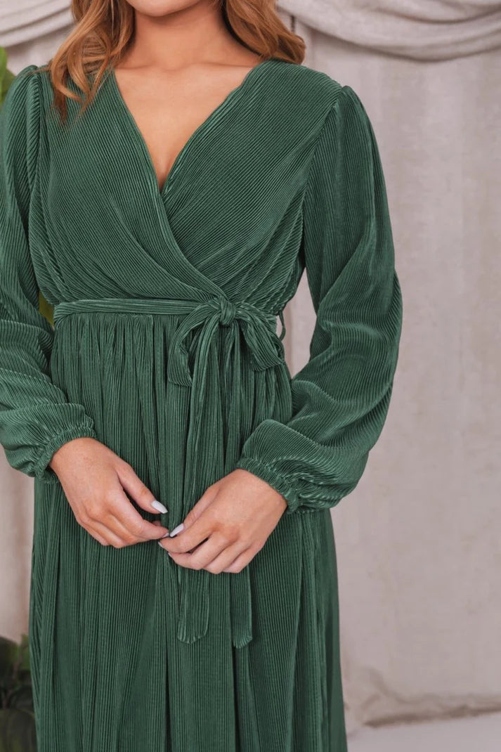 Marilyn Modest Maxi in Mistletoe