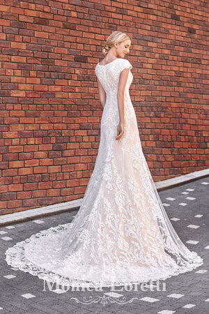 8261 Modest Wedding Dress