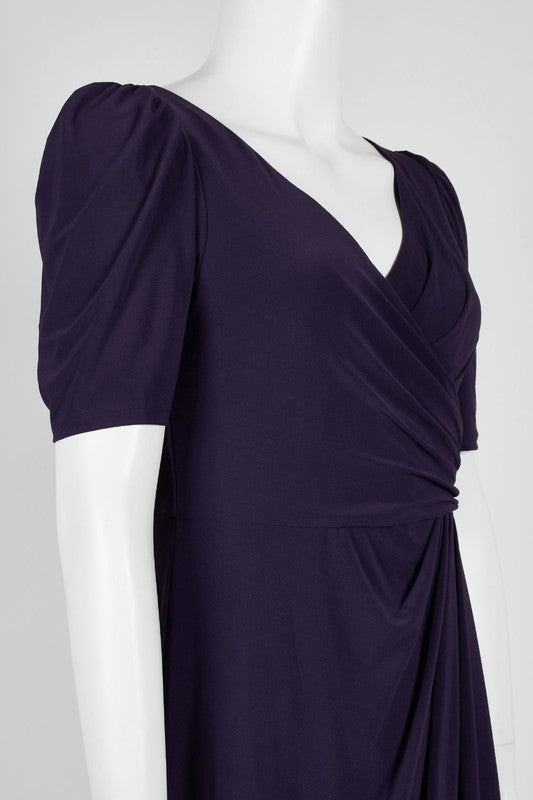 Jersey Modest Maxi in Aubergine