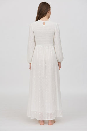 Liliana Embroidered Temple Dress