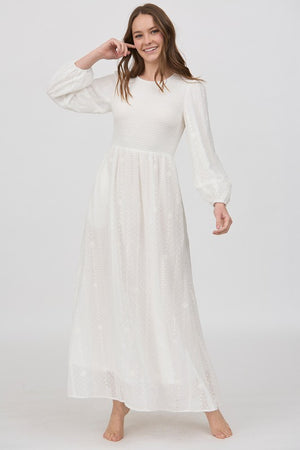 Liliana Embroidered Temple Dress