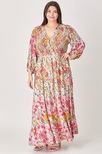 Everleigh Floral Maxi in Cream