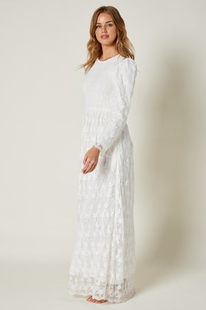 Gigi Modest Maxi in White