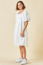 Alice Babydoll Dress in Off White