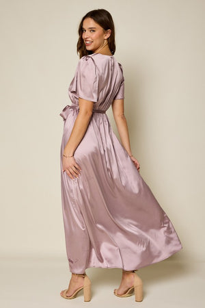 Laura Modest Maxi in Lavender