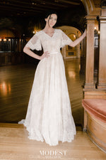 TR22058 Modest Wedding Dress