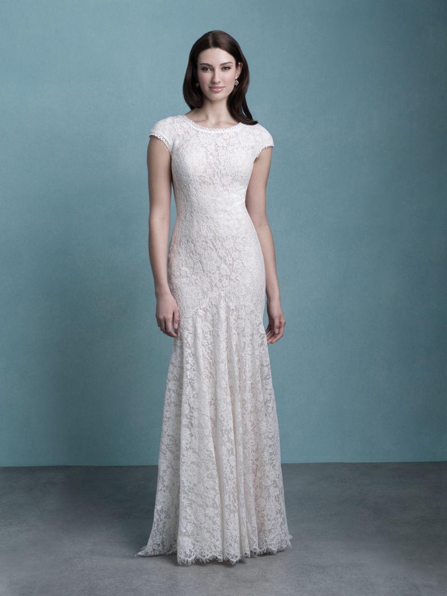 Allure M659 Modest Wedding Dress