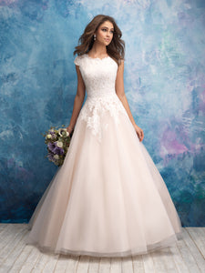 Allure M601 Modest Wedding Dress from A Closet Full of Dresses