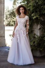 M700 Modest Wedding Dress