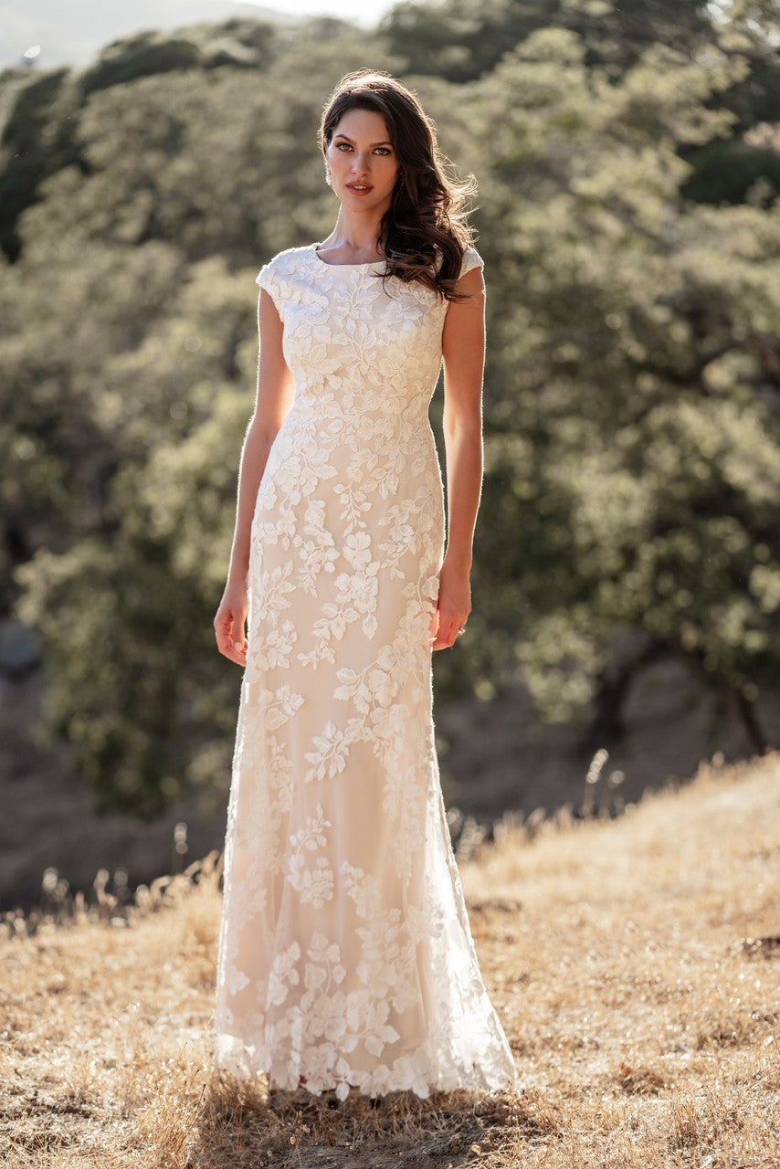 M702 Modest Wedding Dress