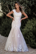 M708 Modest Wedding Dress