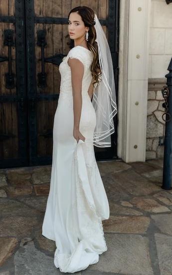 Private Label T2082Z Modest Wedding Dress from A Closet Full of Dresses