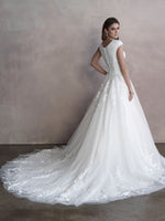 M668 Modest Wedding Dress