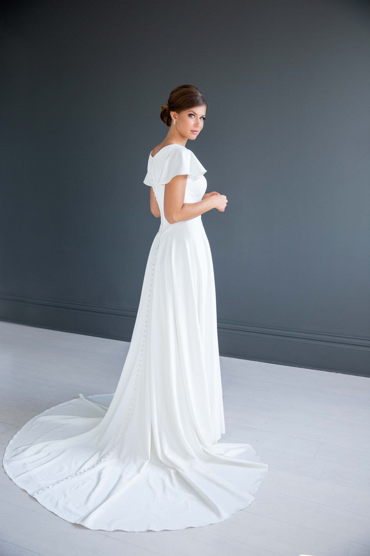 Heather Modest Wedding Dress