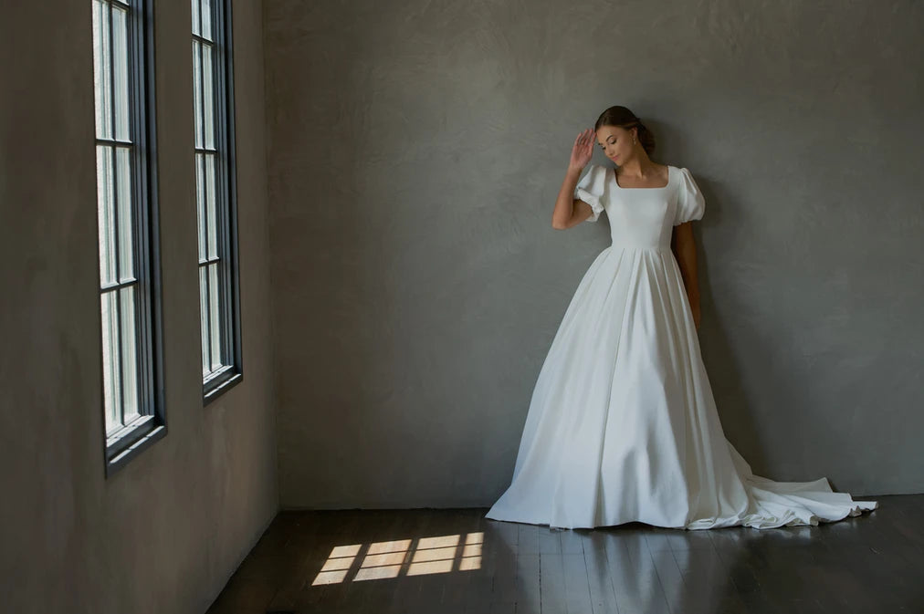 Rose Modest Wedding Dress