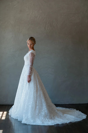 Bryn Modest Wedding Dress