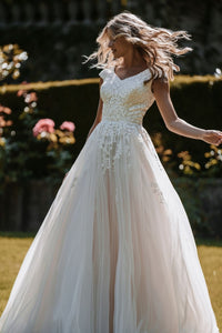 M686 Modest Wedding Dress