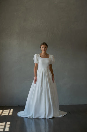 Rose Modest Wedding Dress