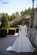 Audrey 8165 Modest Wedding Dress