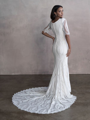 M662 Modest Wedding Dress