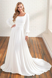 MOD217 Modest Wedding Dress