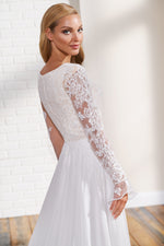 TR12295 Modest Wedding Dress