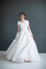 Olivia Modest Wedding Dress