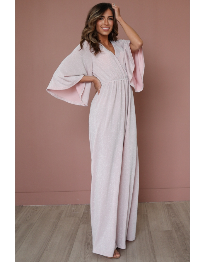 Lumee Pink Sheen Maxi