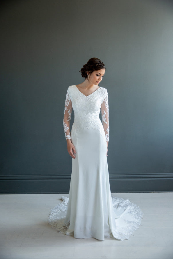 Lauren Modest Wedding Dress