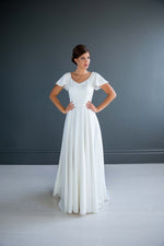 Heather Modest Wedding Dress