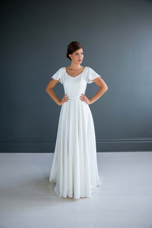 Heather Modest Wedding Dress