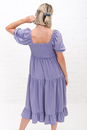 Poppy in Persian Violet Modest Dress