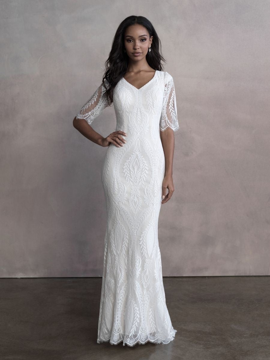 M662 Modest Wedding Dress