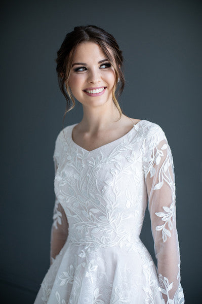 Olivia Modest Wedding Dress