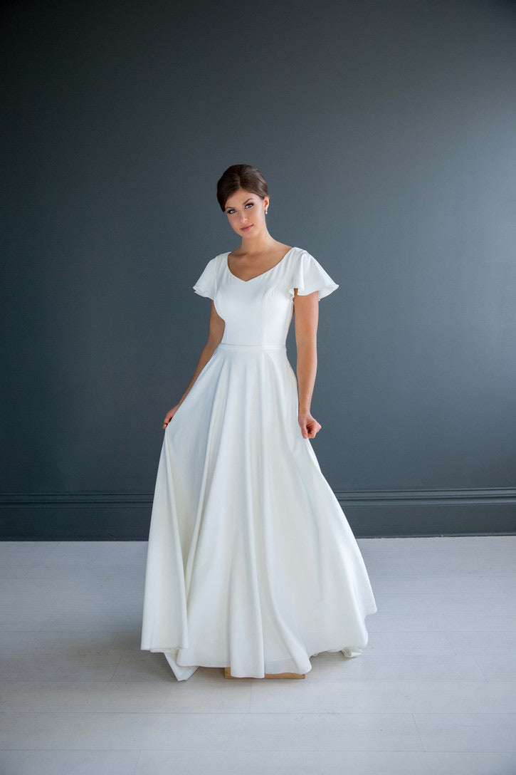 Heather Modest Wedding Dress