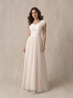 M672 Modest Wedding Dress