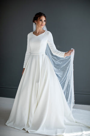 Emily Modest Wedding Dress