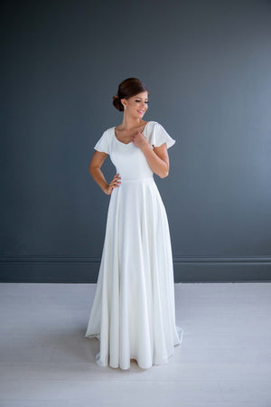 Heather Modest Wedding Dress