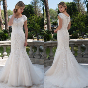 TB7712 Modest Wedding Dress