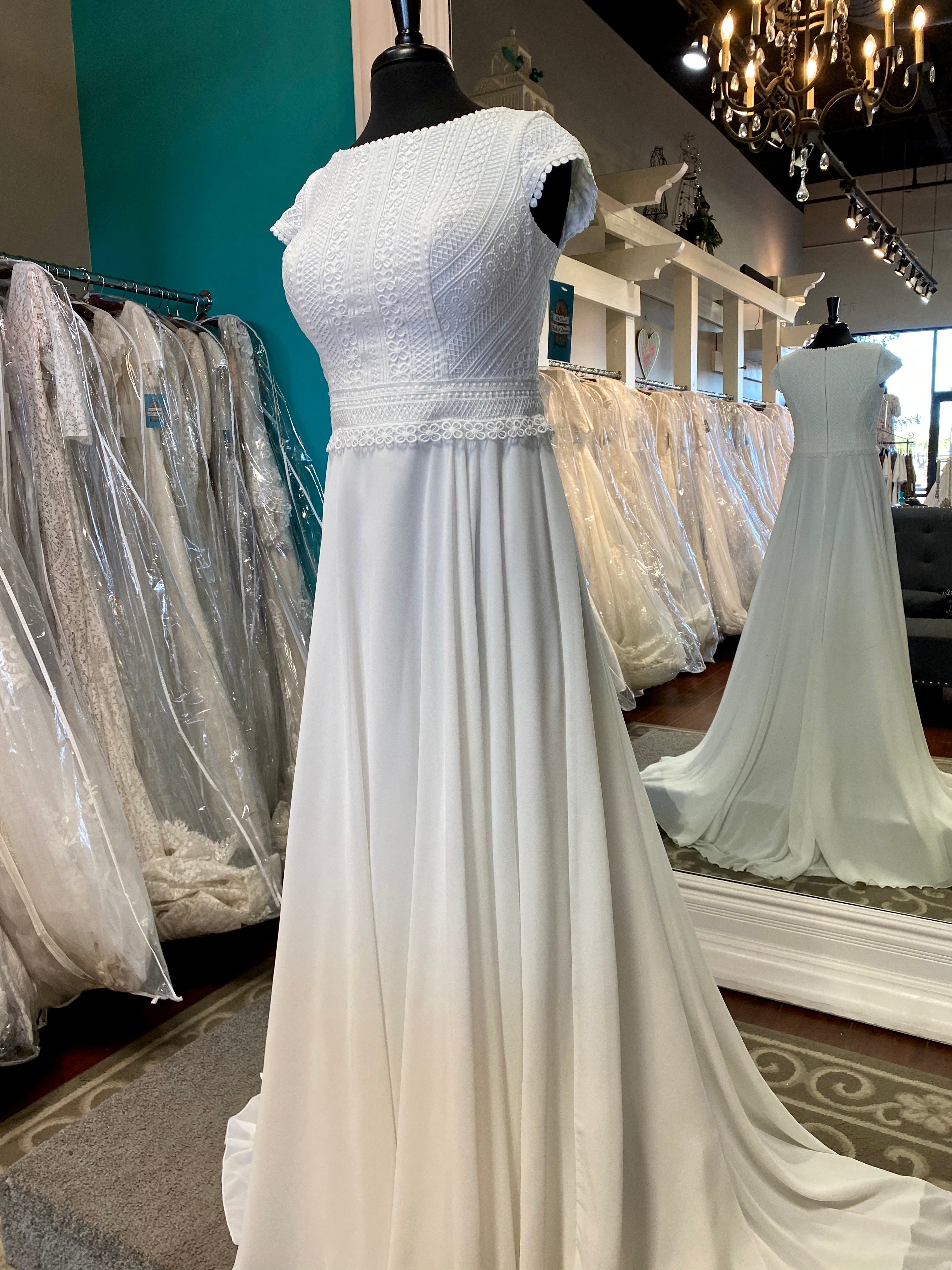 Norah Modest Wedding Dress