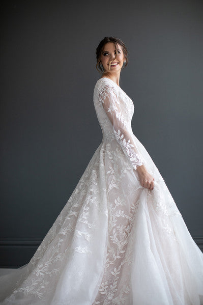 Olivia Modest Wedding Dress