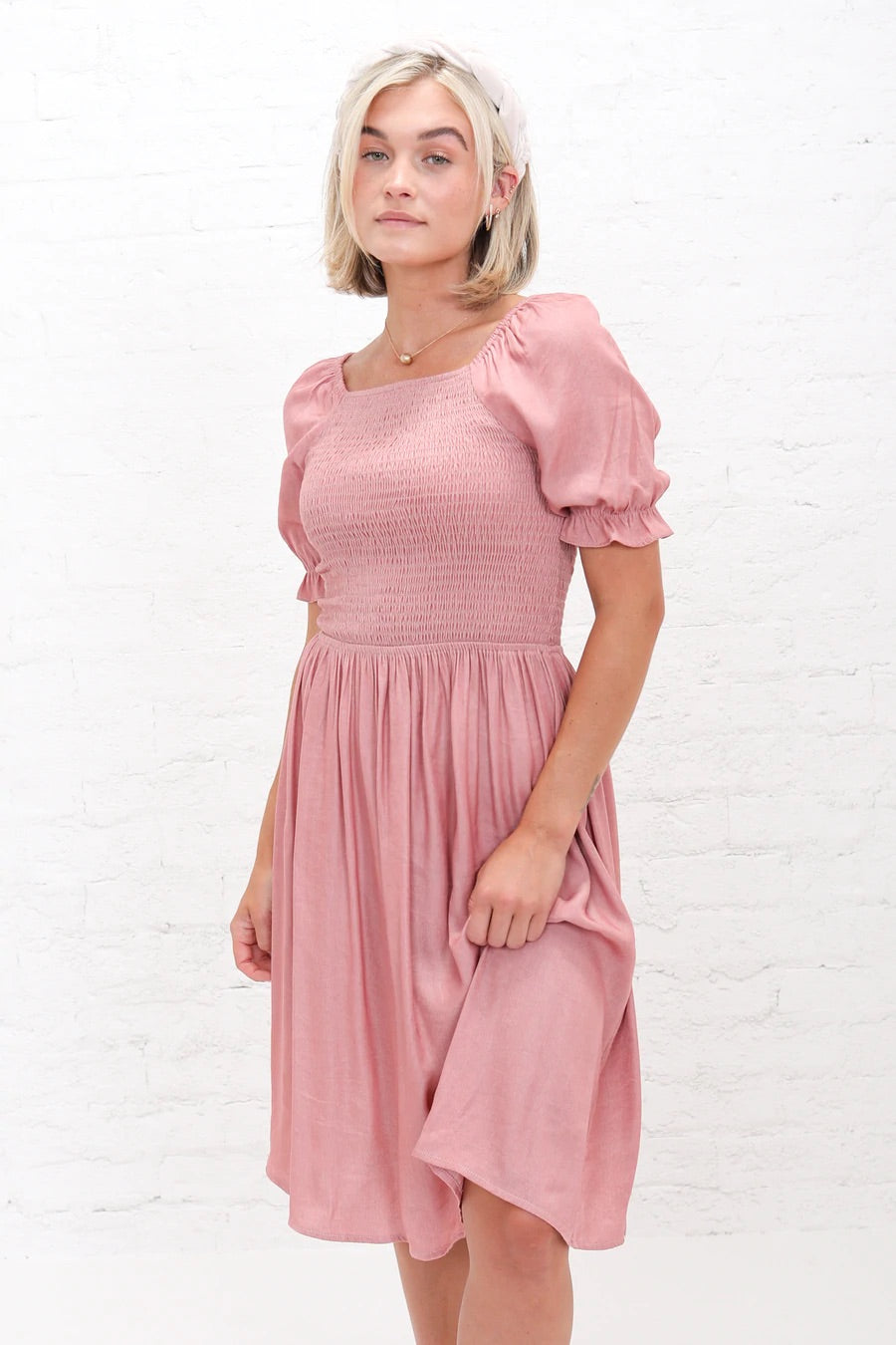 Spencer Rose Sheen Modest Dress